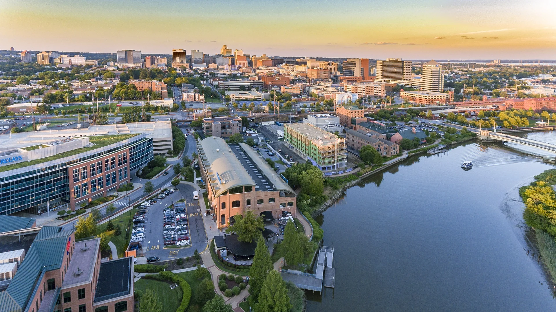 Commercial flat roof inspection in Delaware